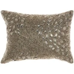 10"x14" Luminescence Fully Beaded Lumbar Throw Pillow - Mina Victory -Mina Victory Shop GUEST 0289c72a a62a 47ba ae92 7dab953eebfc