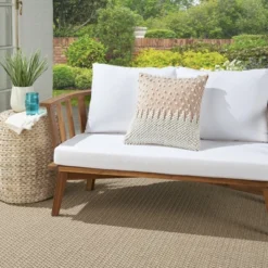 Mina Victory Textured Gradual Dots Outdoor Throw Pillow -Mina Victory Shop GUEST 09132de0 100c 4e20 acc8 9f6cdb360c97