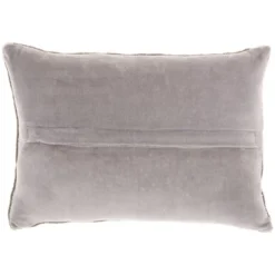 10"x14" Luminescence Beaded Vertical Striped Lumbar Throw Pillow Pewter - Mina Victory 8 10"x14" Luminescence Beaded Vertical Striped Lumbar Throw Pillow Pewter - Mina Victory -Mina Victory Shop GUEST 0bd65d13 1d86 4e45 bbf8 9732a6601820