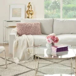 Soft Ribbon Shag Throw Pillow - Mina Victory -Mina Victory Shop GUEST 0eae26a7 8f4a 459a a5f2 2de245037046