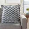 Life Styles Printed Triangles Oversize Square Throw Pillow Indigo - Mina Victory 2 Life Styles Printed Triangles Oversize Square Throw Pillow Indigo - Mina Victory -Mina Victory Shop GUEST 102a17b5 8a73 4c31 8fd7 c3a4552b3acf