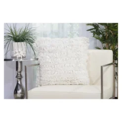 20"x20" Loop Shag Throw Pillow - Nourison -Mina Victory Shop GUEST 133ff5aa 3572 4216 b90e 7eba3936866b