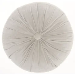 16" Ruched Velvet Round Throw Pillow - Mina Victory 17 16" Ruched Velvet Round Throw Pillow - Mina Victory -Mina Victory Shop GUEST 1936d05d a783 4ed8 a26b b527c5fc145d