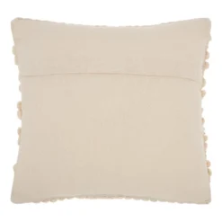 Woven Striped Life Styles Square Throw Pillow - Mina Victory