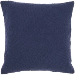 Mina Victory Life Styles Woven Diagonal Textured Solid 18"x18" Indoor Throw Pillow -Mina Victory Shop GUEST 2caa7182 b4bc 4188 ba87 ec1358008813