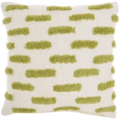 18"x18" Life Styles Lines Tufted Square Throw Pillow - Mina Victory -Mina Victory Shop GUEST 2dc24b2e e590 456b b3ba 34954410301d