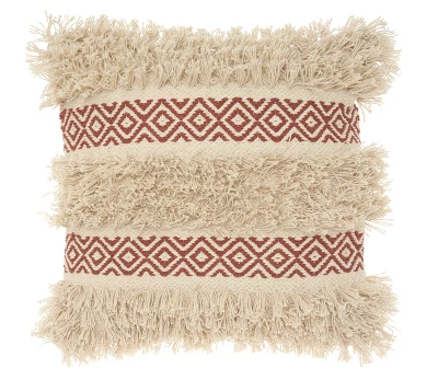 Mina Victory Life Styles Diamond Stripe Texture Throw Pillow 6 Mina Victory Life Styles Diamond Stripe Texture Throw Pillow - Image 4