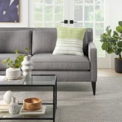 18"x18" Woven And Stitched Square Throw Pillow - Mina Victory -Mina Victory Shop GUEST 359dadab 7963 4b44 b704 75e7d5472297