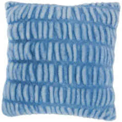 20"x20" Oversize Faux Fur Ruched Rabbit Square Throw Pillow - Mina Victory -Mina Victory Shop GUEST 3b7d3b58 e63b 41b1 8dac 0780df1f77ed