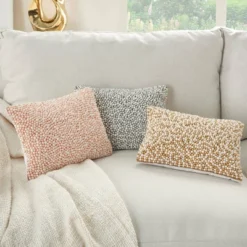 10"x14" Luminescence Fully Beaded Pearls Lumbar Throw Pillow - Mina Victory