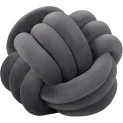 Mina Victory Sofia Infinite Knot Ball 13" X 13" Round Indoor Throw Pillow -Mina Victory Shop GUEST 3cb2078c 1bfe 448c 9d50 10e2a4befb32