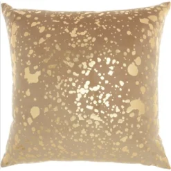 18"x18" Luminescence Metallic Splash Square Throw Pillow - Nourison 12 18"x18" Luminescence Metallic Splash Square Throw Pillow - Nourison -Mina Victory Shop GUEST 3f80a690 13ae 49af 8393 5f647cfe3097