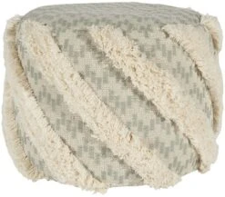 Mina Victory Life Styles Trendy Woven Indoor Pouf -Mina Victory Shop GUEST 426b7cb6 57e9 4c54 843a 869005a83f50