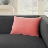 Solid Velvet Throw Pillow - Mina Victory
