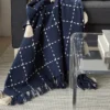 50"x60" Woven Check With Tassels Throw Blanket - Mina Victory -Mina Victory Shop GUEST 46bd8c3b 4ba4 44f2 8d87 fec1b3cf5eaf