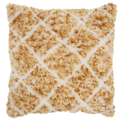 24"x24" Life Styles Sprinkle Dye Lattice Throw Pillow - Mina Victory 8 24"x24" Life Styles Sprinkle Dye Lattice Throw Pillow - Mina Victory - Image 6