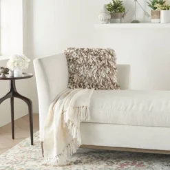 20"x20" Life Styles Ribbon Loops Throw Pillow - Mina Victory -Mina Victory Shop GUEST 4897432b 1fc4 4e9b 8e7d 4cde988d5cda