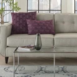 Life Styles Erased Velvet Throw Pillow - Mina Victory -Mina Victory Shop GUEST 4b136880 6cea 4929 89b2 929029c6d5c7