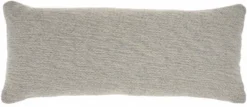 Mina Victory Life Styles Woven Cotton Solid 12" X 30" Indoor Throw Pillow -Mina Victory Shop GUEST 5049e379 b674 4635 94ef 6c3f5936cef2