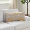 Mina Victory Life Styles Here Comes The Sun 12" X 24" Natural Indoor Pillow Cover -Mina Victory Shop GUEST 50773e55 f7bb 46d2 b7bb e6e882e3dfd9