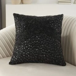Mina Victory Luminescence Fully Beaded Indoor Throw Pillow -Mina Victory Shop GUEST 558c3b4e 2fdc 4841 b020 ad08439e213c