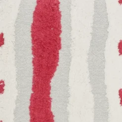 Mina Victory Life Styles Tufted Woven Waves 18"x18" Indoor Throw Pillow -Mina Victory Shop GUEST 56573a3b dd24 4ccc a778 e846936ccc65