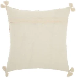 Mina Victory Life Styles Embroidered Feathers 18" X 18" Indoor Throw Pillow -Mina Victory Shop GUEST 5a8c9c80 3600 4818 bc1a f3632fd91471