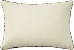 Mina Victory Holiday Applique Bunnies 14" X 20" Beige Throw Pillow -Mina Victory Shop GUEST 5bbf5b57 3f95 451e 9eab fefd6cf14442