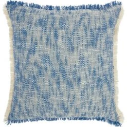 20"x20" Oversize Life Styles Woven Fringe Square Throw Pillow - Nourison -Mina Victory Shop GUEST 5bfc3cf1 c37e 46aa 8f1a af0b61ee42da