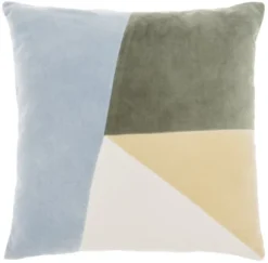 Mina Victory Life Styles Abstract Color Block Indoor Throw Pillow 18" X 18" -Mina Victory Shop GUEST 5c74faf7 ef8c 43ad b894 c56792fbd619