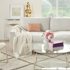 10"x14" Luminescence Beaded Lumbar Throw Pillow With Tassels - Mina Victory 12 10"x14" Luminescence Beaded Lumbar Throw Pillow With Tassels - Mina Victory -Mina Victory Shop GUEST 61d51f45 c5ec 409f bce9 17d5da4cb4ce