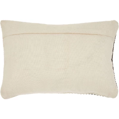 14"x20" Oversize Life Styles Woven Geometric Lumbar Throw Pillow - Mina Victory 4 14"x20" Oversize Life Styles Woven Geometric Lumbar Throw Pillow - Mina Victory - Image 2