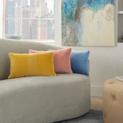 12"x20" Oversize Life Styles Hand Stitched Striped Lumbar Throw Pillow - Mina Victory 13 12"x20" Oversize Life Styles Hand Stitched Striped Lumbar Throw Pillow - Mina Victory -Mina Victory Shop GUEST 6b64fc6a 081d 4720 ac32 86687dbaa198