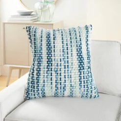 20"x20" Oversize Life Styles Spacedye Basketweave Square Throw Pillow - Mina Victory -Mina Victory Shop GUEST 7235447e 7424 4d63 9011 19f1edfc0414