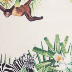 Mina Victory 14"x20" Life Styles Velvet Jungle Throw Pillow: Decorative Lumbar Pillow, Multicolored, Removable Cover -Mina Victory Shop GUEST 78421305 7f2d 4e8d a1f0 71263c89b43d