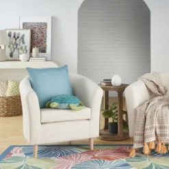 Mina Victory Plush Lines Plush Turtle 13" X 14" Turquoise Throw Pillow -Mina Victory Shop GUEST 78d7fa85 0043 4ad8 9f5a 44a71e6c3074