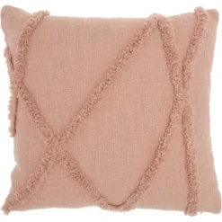 18"x18" Distressed Diamond Square Throw Pillow - Nourison -Mina Victory Shop GUEST 7c1b271d e40c 428c b30a 7da9424794f4