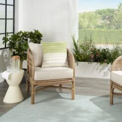 18"x18" Woven And Stitched Square Throw Pillow - Mina Victory -Mina Victory Shop GUEST 84700f92 bce4 4b83 9f15 101a805f583e