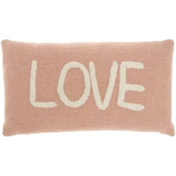 12"x21" Oversize Life Styles 'Love' Tufted Lumbar Throw Pillow - Mina Victory 17 12"x21" Oversize Life Styles 'Love' Tufted Lumbar Throw Pillow - Mina Victory -Mina Victory Shop GUEST 88140177 9d25 42f9 980d f37884677962