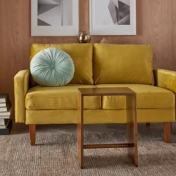 16" Ruched Velvet Round Throw Pillow - Mina Victory 15 16" Ruched Velvet Round Throw Pillow - Mina Victory -Mina Victory Shop GUEST 8c0402d0 5956 4bde 8abf 0839e2ba863e