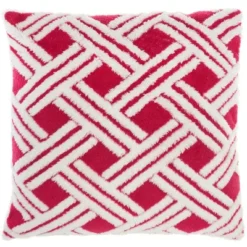 20"x20" Oversize Faux Shearling Fur Jacquard Basketweave Square Throw Pillow - Mina Victory 18 20"x20" Oversize Faux Shearling Fur Jacquard Basketweave Square Throw Pillow - Mina Victory -Mina Victory Shop GUEST 8f2739c6 3f5d 4be0 b021 dedddf737d50