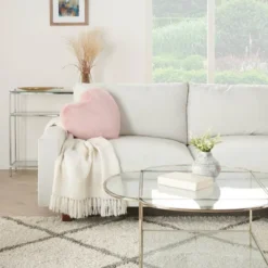 Rabbit Faux Fur Heart Throw Pillow Blush - Mina Victory 9 Rabbit Faux Fur Heart Throw Pillow Blush - Mina Victory -Mina Victory Shop GUEST 954f21fc bf9f 411f 8aec 5db9f32ca32a