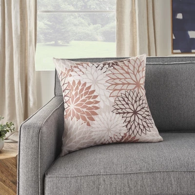 Mina Victory Aloha Floral Tropical Outdoor Throw Pillow 8 Mina Victory Aloha Floral Tropical Outdoor Throw Pillow - Image 6