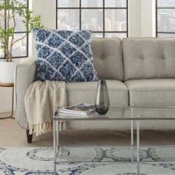 24"x24" Life Styles Sprinkle Dye Lattice Throw Pillow - Mina Victory 12 24"x24" Life Styles Sprinkle Dye Lattice Throw Pillow - Mina Victory -Mina Victory Shop GUEST a34a7836 7b9a 48b5 911b 4b254505d822