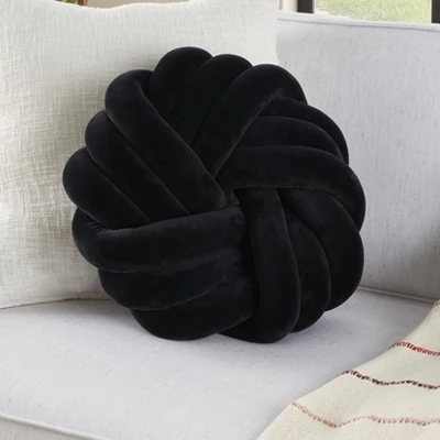 Mina Victory Sofia Infinite Knot 16" X 16" Indoor Throw Pillow 3 Mina Victory Sofia Infinite Knot 16" X 16" Indoor Throw Pillow