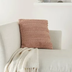 18"x18" Life Styles Woven Striped Square Throw Pillow - Mina Victory -Mina Victory Shop GUEST ab8d6d30 c18b 4935 9da2 fe06d0469bf5