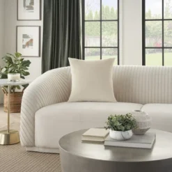 Mina Victory Sofia Solid Velvet Reversible Indoor Throw Pillow -Mina Victory Shop GUEST ad928515 fa24 44d7 805f 556c9f31aae0