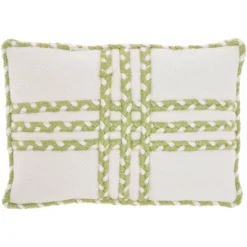14"x20" Oversize Criss Cross Braids Lumbar Throw Pillow - Mina Victory -Mina Victory Shop GUEST ae2e7399 20f4 436a a0ea d365b613d029