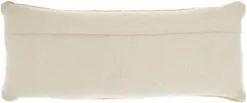 Mina Victory Life Styles Woven Cotton Solid 12" X 30" Indoor Throw Pillow -Mina Victory Shop GUEST b28f7ce2 263c 4f45 99e7 d1a79728dc41