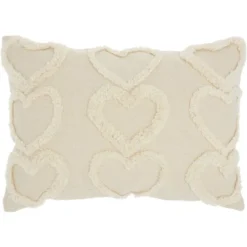 14"x20" Oversize Life Styles Raised Hearts Lumbar Throw Pillow - Mina Victory 11 14"x20" Oversize Life Styles Raised Hearts Lumbar Throw Pillow - Mina Victory -Mina Victory Shop GUEST b38af9a3 01d9 4c86 aee7 b8bf51e86d51